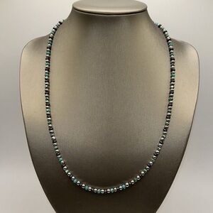 HANDMADE JEWELRY - 23" Winter Holiday Sparkle Necklace #3